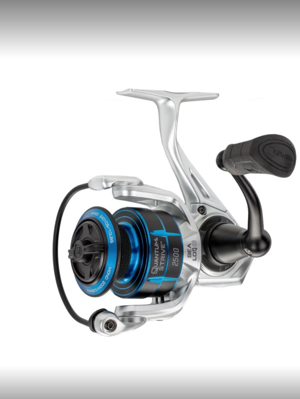 NEW - Quantum SV2500 Strive Spinning Reel SeaLOQ 6, fishing, reg $130